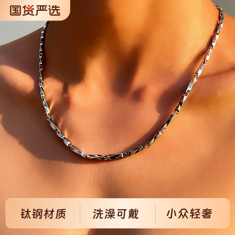 钛钢莫比乌斯项链|283人收藏