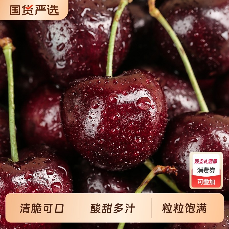 现货智利进口车厘子新鲜水果当季大果原箱大樱桃顺丰/京东