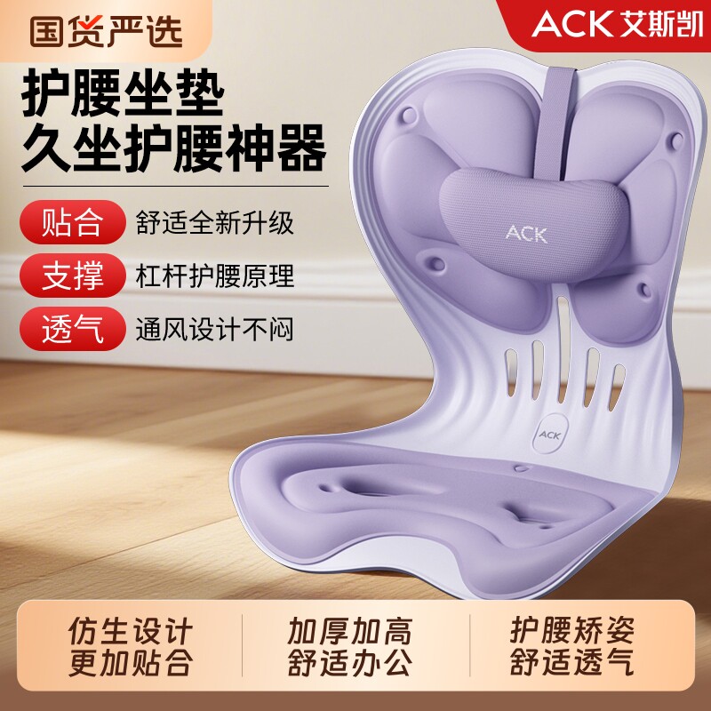 艾斯凯新款孕妇坐垫护腰坐姿椅产后喂奶腰靠久坐办公人体工学椅