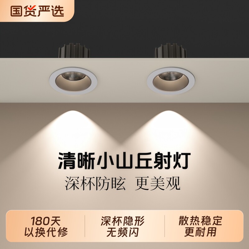 【工程级】深杯防眩小山丘射灯图片