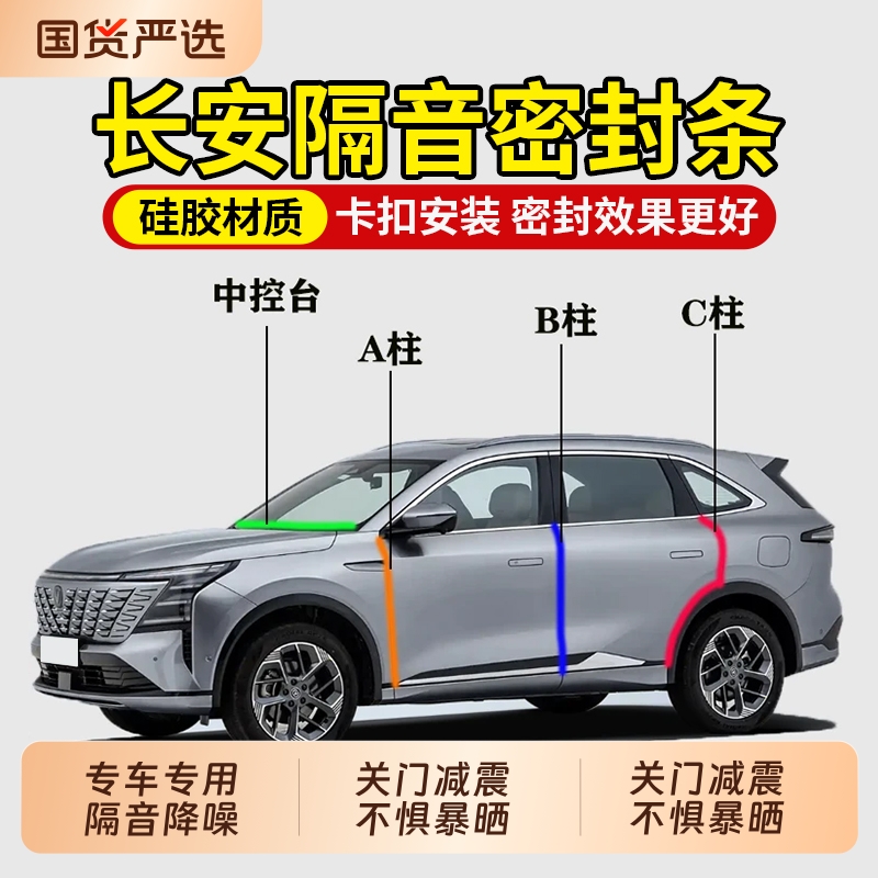 【车内静悄悄】适用长安隔音密封