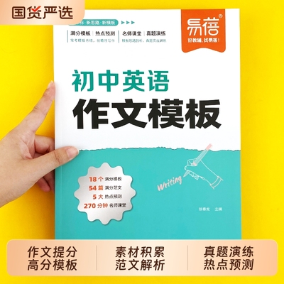 初中英语作文高分模板