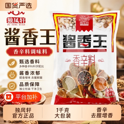 独凤轩酱香王酱肉调料包酱卤调味品植物香辛料熏烤肉调味料1000g