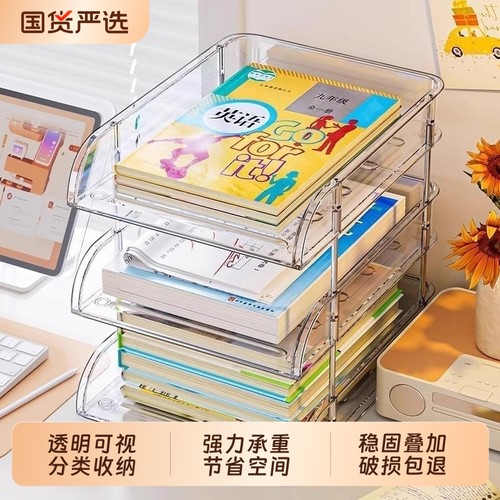 亚克力桌面收纳架|超7000次加购