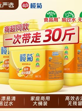 洗洁精去油家庭装家用实惠装商用餐饮批发洗涤剂按压