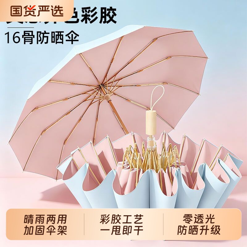 防紫外线晴雨两用伞|千人加购图片