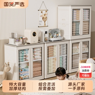 儿童衣柜无甲醛衣服收纳柜家用卧室免安装储物柜子新款宝宝小衣橱