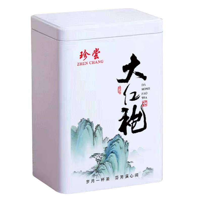 珍尝特级武夷山大红袍茶叶浓香型高山新茶正宗乌龙茶岩茶散装罐装