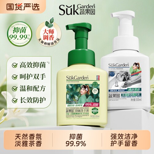蔬果园茶香泡泡洗手液