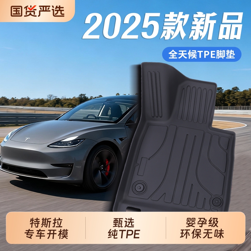ModelYLModel3Y汽车脚垫TPE