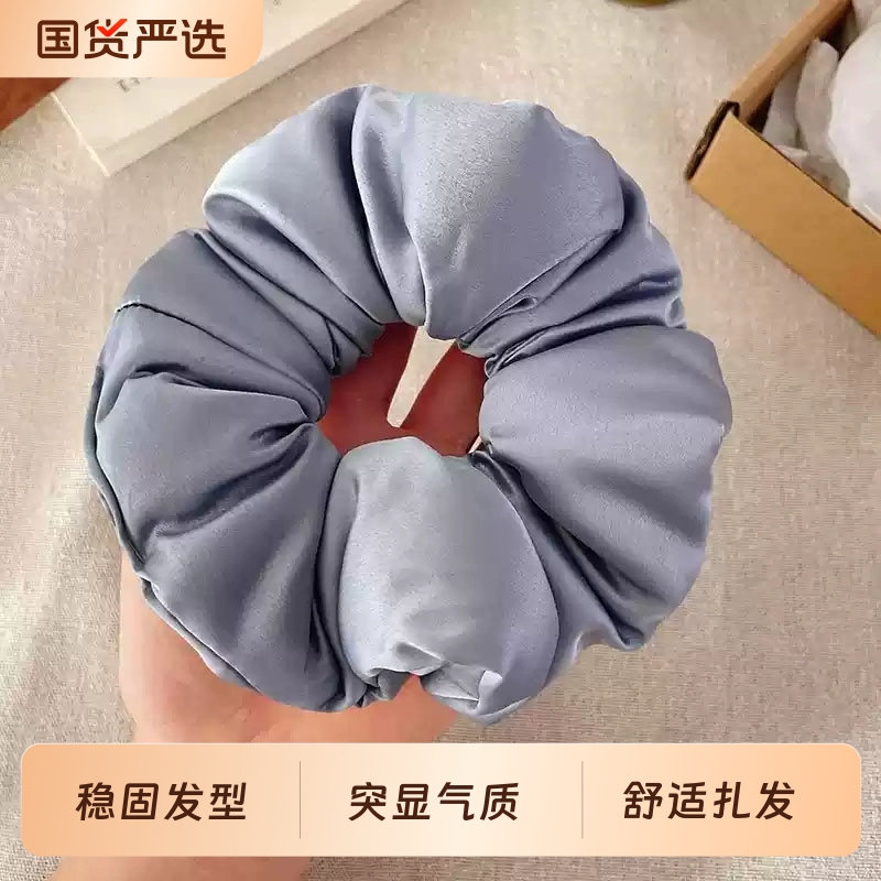 韩系舒适扎发枕头大肠发圈女2025新款时尚头绳头花头饰发饰头发绳