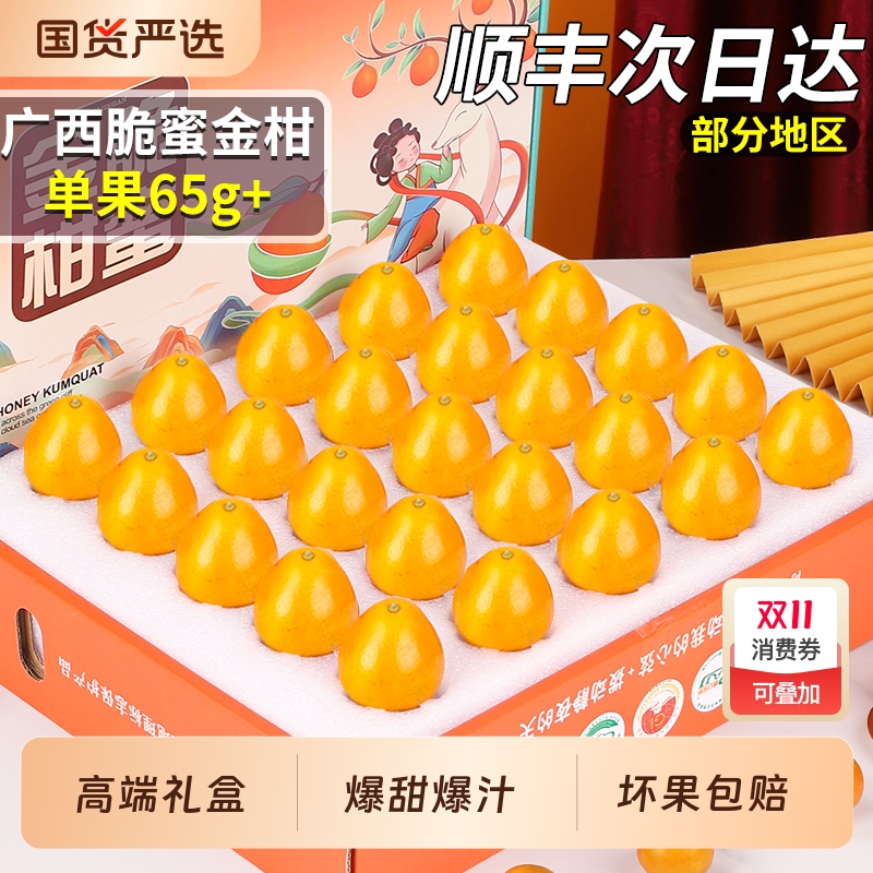 顺丰次日达|礼盒5斤正宗脆蜜金柑