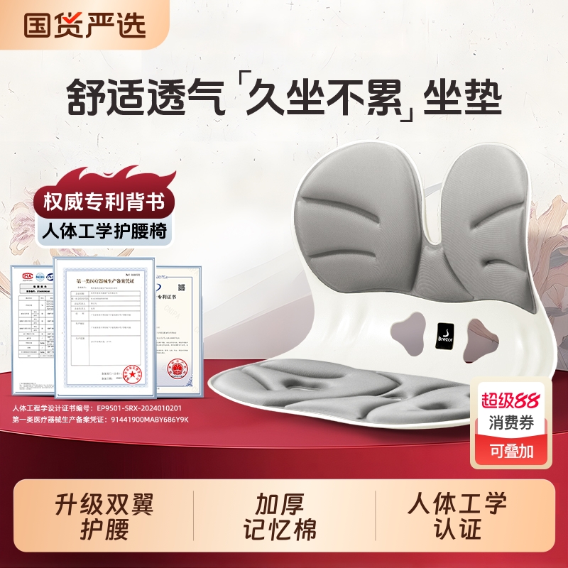 倍立正护腰坐垫久坐不累