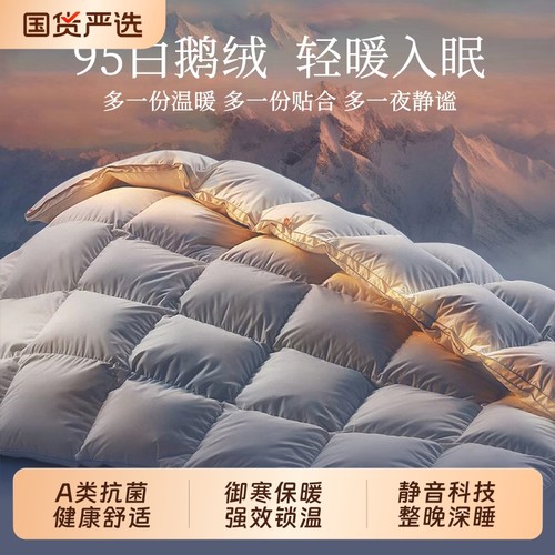爆款推荐：五星级酒店同款羽绒被