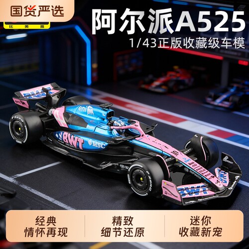 比美高F1阿尔派BWT车队赛车模型