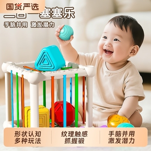 婴儿塞塞乐宝宝手指精细玩具0一1岁益智早教启蒙新生儿幼水果锻炼