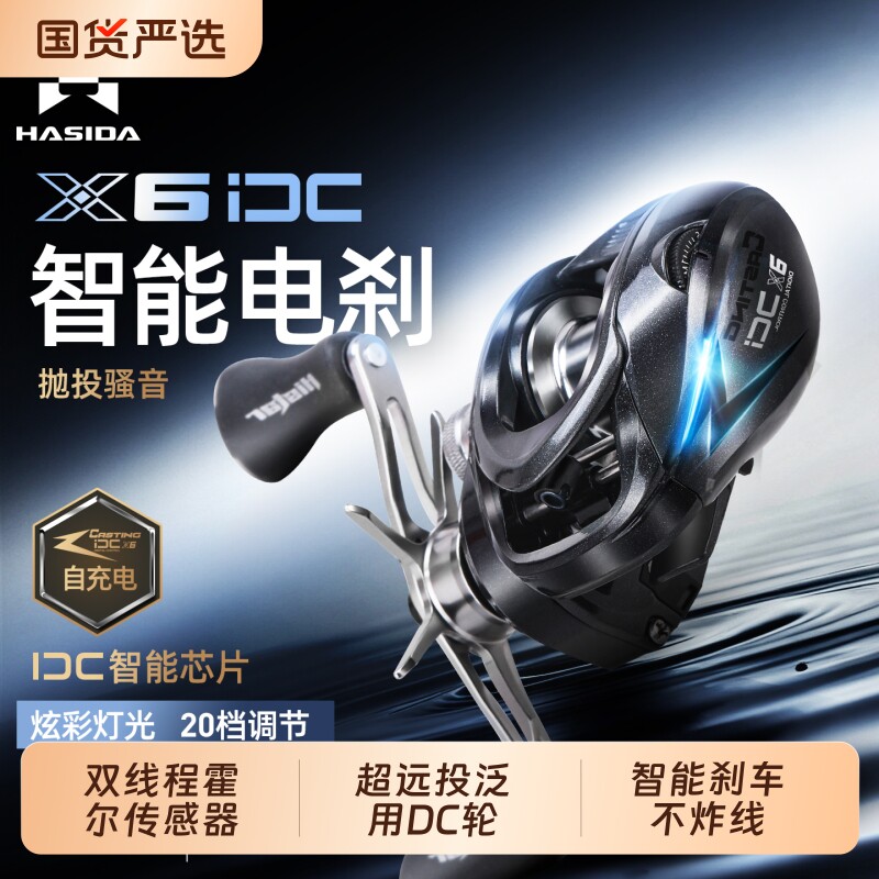 哈斯达X6DC水滴轮智能刹车图片