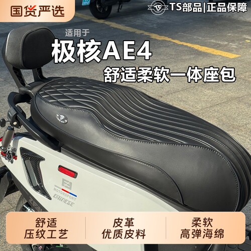 适用于极核电摩AE4se电动车坐垫