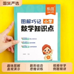 大全语文必背文学常识三四五六年级上下册数学专项思维训练漫画图解 小学数学知识点图解巧记几何题应用题计算题知识公式 易蓓