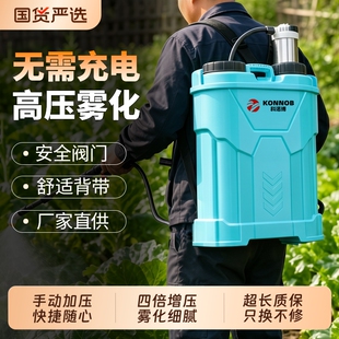农用背负手动喷雾器手压式加用消毒高压喷壶植保原因喷洒器打药机