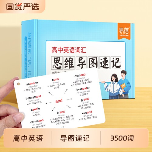 高中英语单词背记卡片
