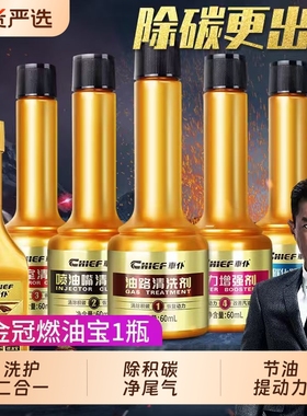 车仆燃油宝除积碳三元催化pea汽车燃油添加剂发动机清洗剂二合一