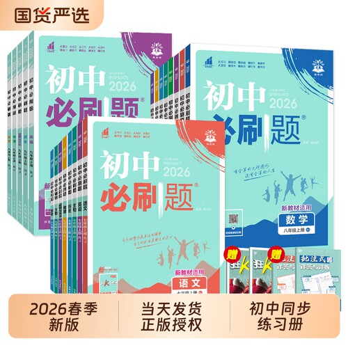 初中必刷题七八九年级下册同步