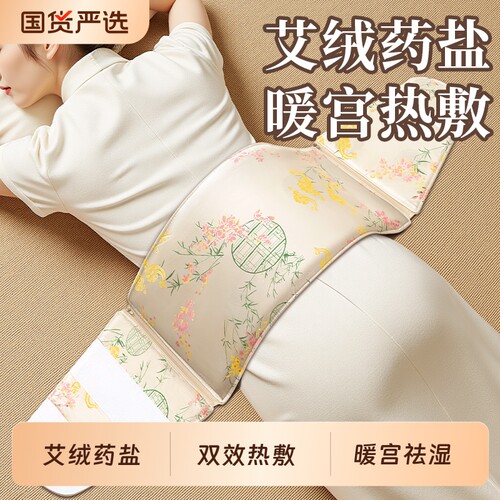 电加热盐袋热敷包海盐粗盐理疗袋子艾草艾灸暖宫腰带全身通用肩颈