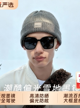 雪地墨镜男款户外徒步爬雪山偏光防雪盲雪镜防紫外线防强光太阳镜