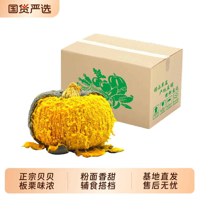绿行者贝贝南瓜粉糯香甜宝宝辅食