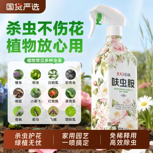 巨奇呋虫胺花卉植物月季 花病虫害常用药除蚜虫非红蜘蛛专用杀虫剂