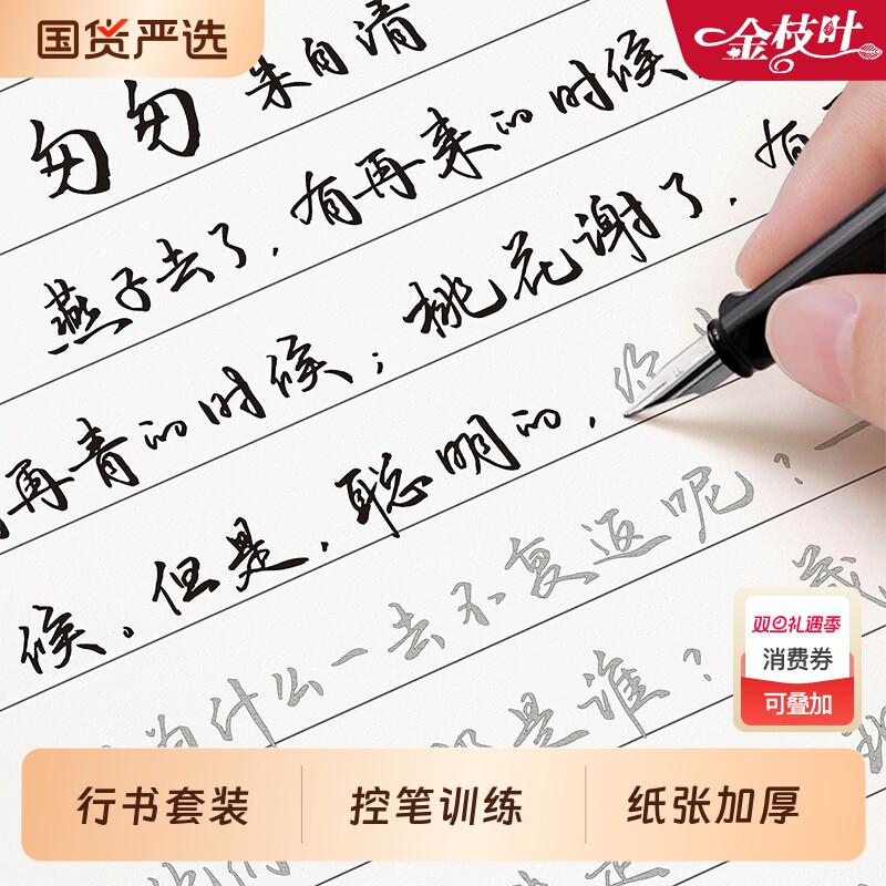 行书练字帖成人行楷速成套装