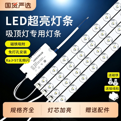 磁吸LED吸顶灯白光|万人加购