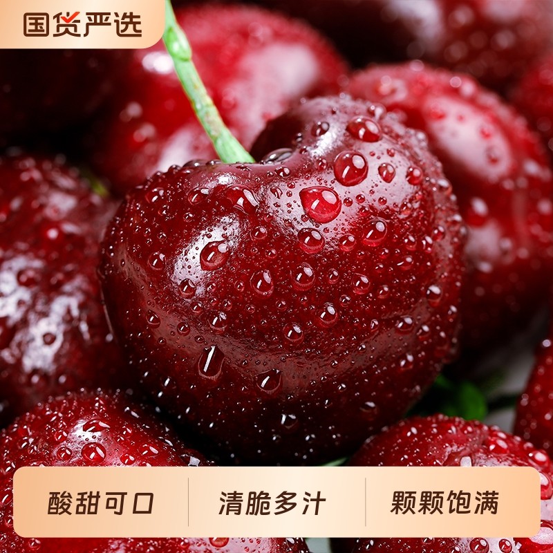 现货智利车厘子新鲜水果进口大果顺丰/京东包邮脆甜大樱桃整箱