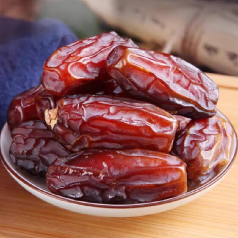 黑新疆椰枣椰枣干特产大原味自然风干即食进口大颗粒免洗袋装健康