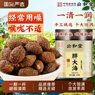 公和堂胖大海中草药材无硫可搭配菊花金银花罗汉果清热泡水甘草
