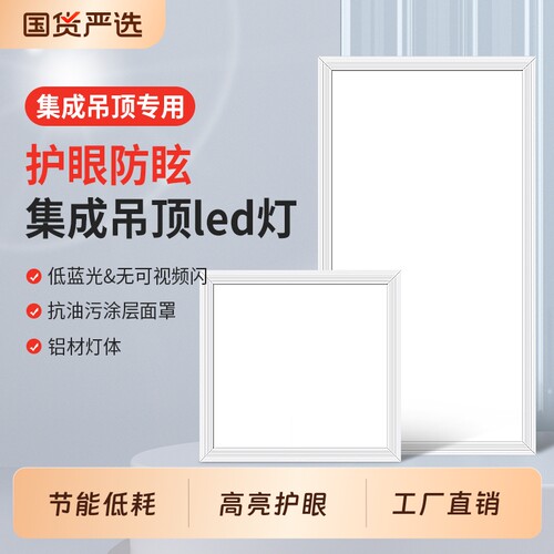 走廊过道集成吊顶灯LED平板灯