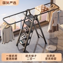 梯子晾衣架两用二合一家用多功能折叠人字梯乔迁爬梯室内家庭专用