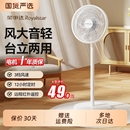 荣事达电风扇家用平面扇台立式 宿舍节能摇头大风力轻音静落地扇