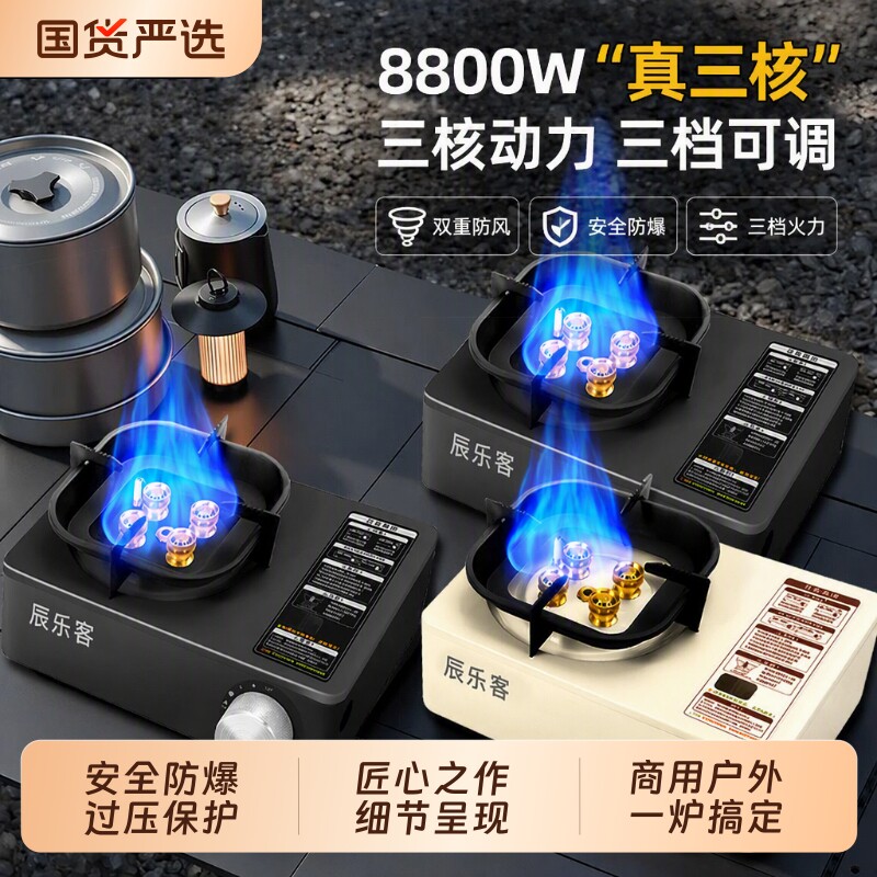 辰乐客商用户外猛火炉快捷便携图片