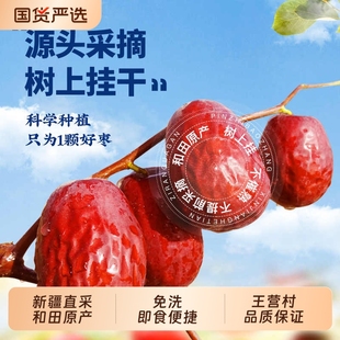 25年新疆和田大枣正宗红枣特级新疆骏枣新货零食干果小枣5斤红枣