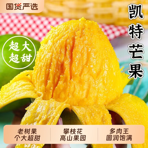 凯特芒大果9斤整箱|109人收藏