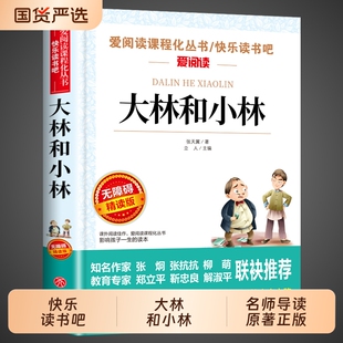 大林和小林富翁岛张天翼著故事书小学生三年级上册下册阅读课外书必读正版 书目书香共读课外书籍四年级宝葫芦昆虫记民间水浒传名著