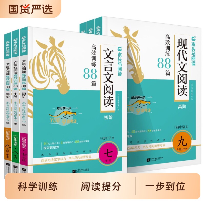 木头马初中文言文现代文阅读训练图片
