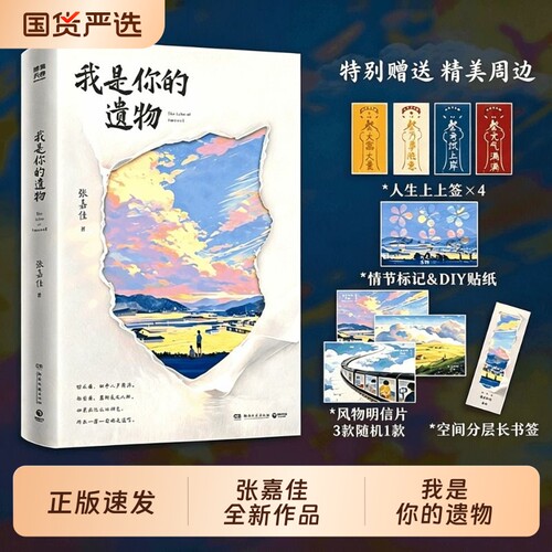 2026全新小说我是你的遗物张嘉佳作品时隔5年正版书籍云边有个小卖部从你的全世界路过让我留在你身边青春文学小说畅销书籍排行榜