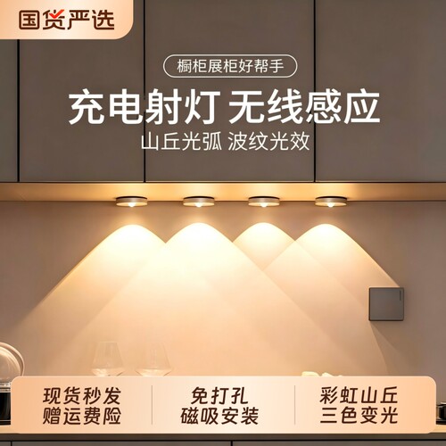 【热销100W+】小山丘感应射灯