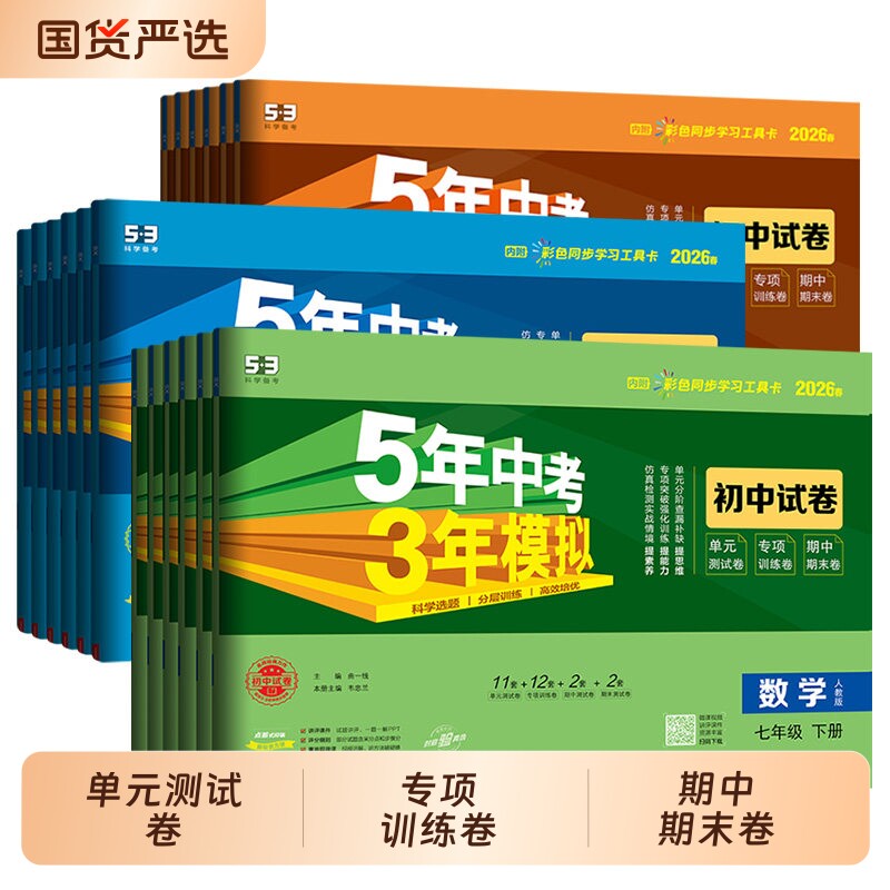 初中53五三同步测试卷图片