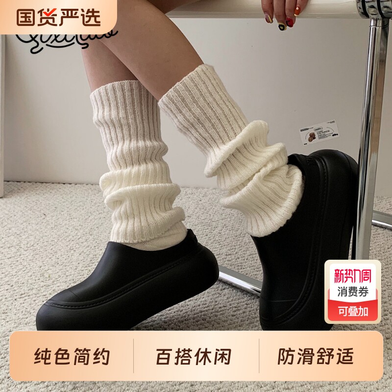 细细条软厚底防滑女士防水大头鞋懒人春夏季休闲韩版学生半拖鞋