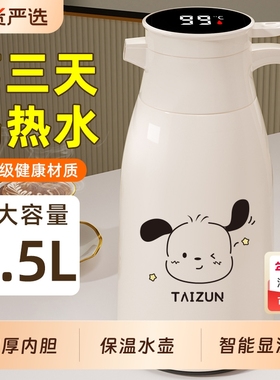 高端保温水壶热水壶保温壶大容量2025新款家用暖壶宿舍ghyx长效