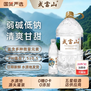 【官方正品】武当山天然弱碱水【家庭/会议/】
